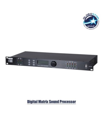 GloboStar® FDB US2403 98020 Audio Processor - Επαγγελματικός Επεξεργαστής Ήχου 2in & 4out - 32-bit DSP SHARC Processor - Frequency Response 20Hz-20Khz DR115DBu - AC 220V-50-60Hz - IP20 - Μαύρο - Μ48.2 x Π20.5 x Υ4.4cm